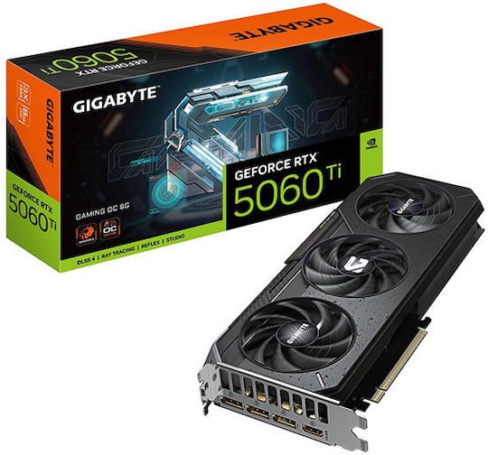 VGA Gigabyte GeForce® RTX 5060 TI 8GB Gaming OC